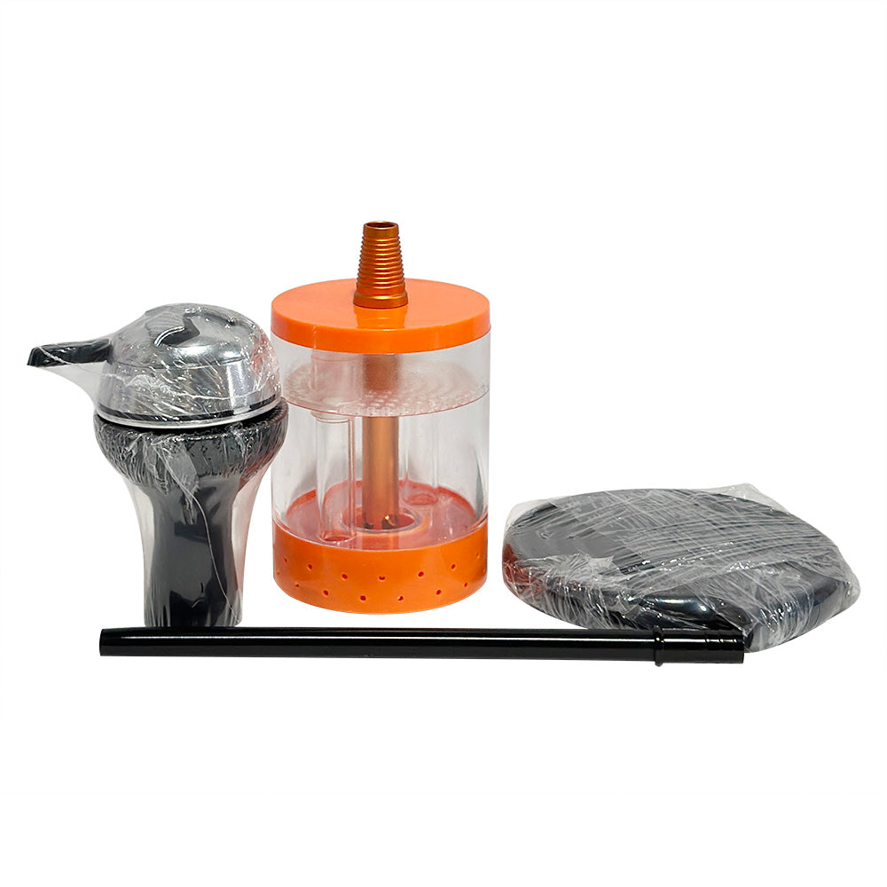 Acrylic Hookah Set with Voice Control LED Light