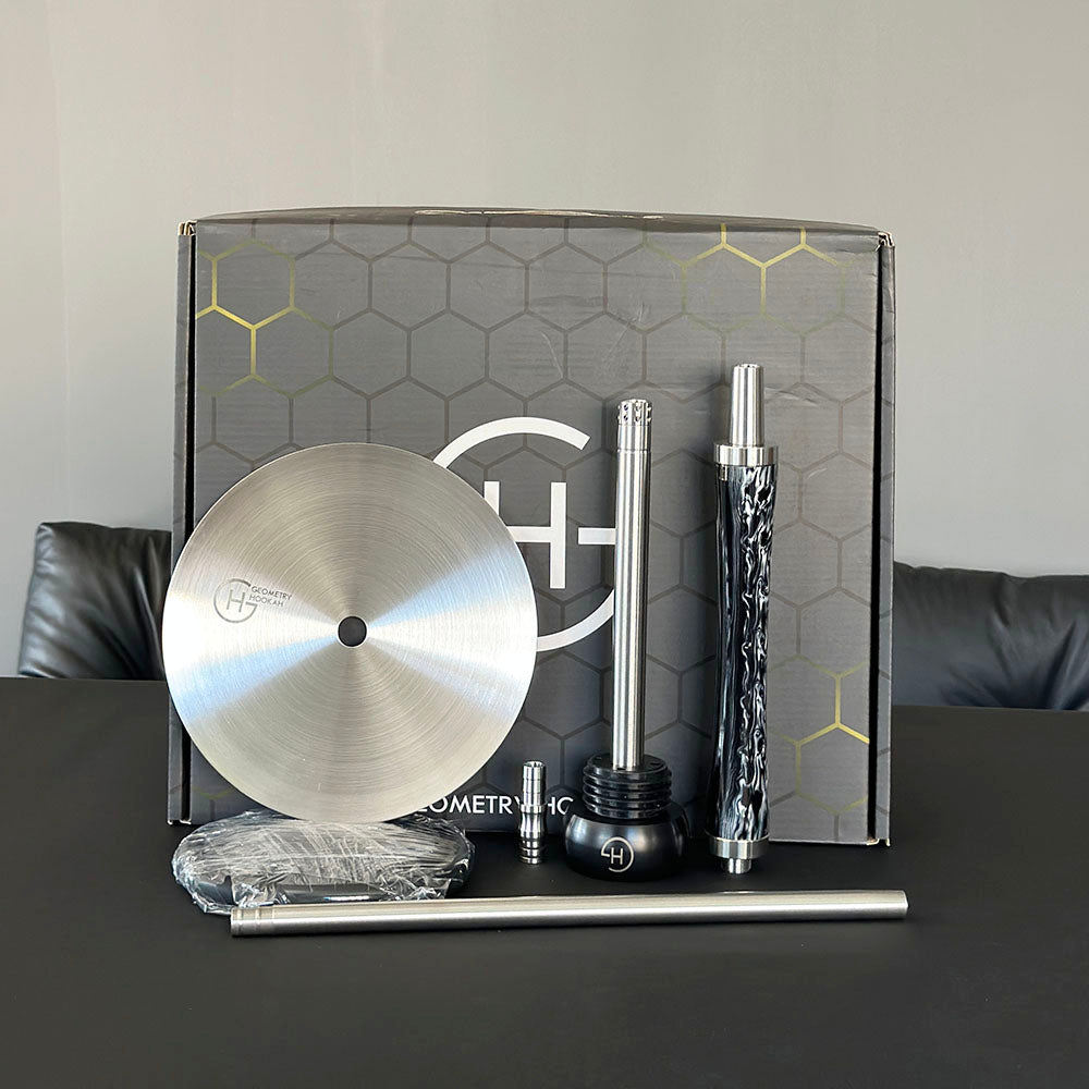 Geometry Hookah Gift Box - No Bottle