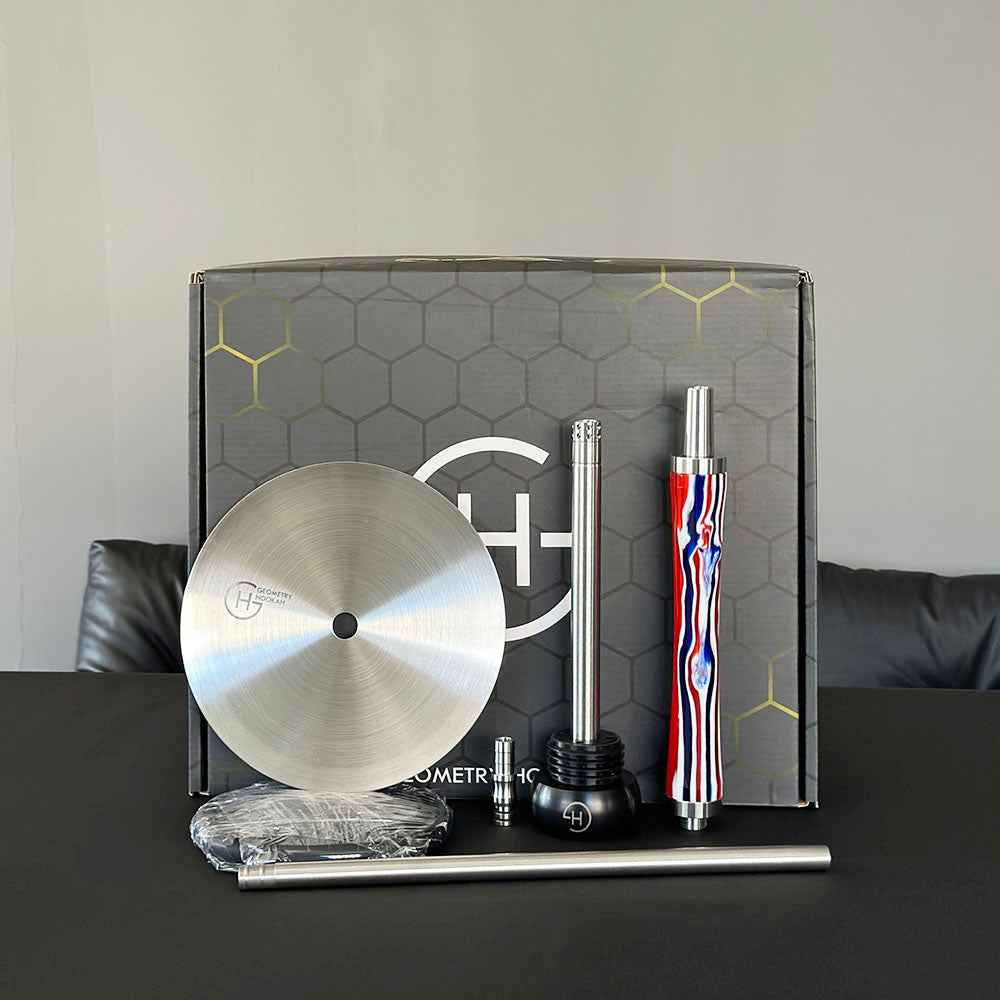 Geometry Hookah Gift Box - No Bottle