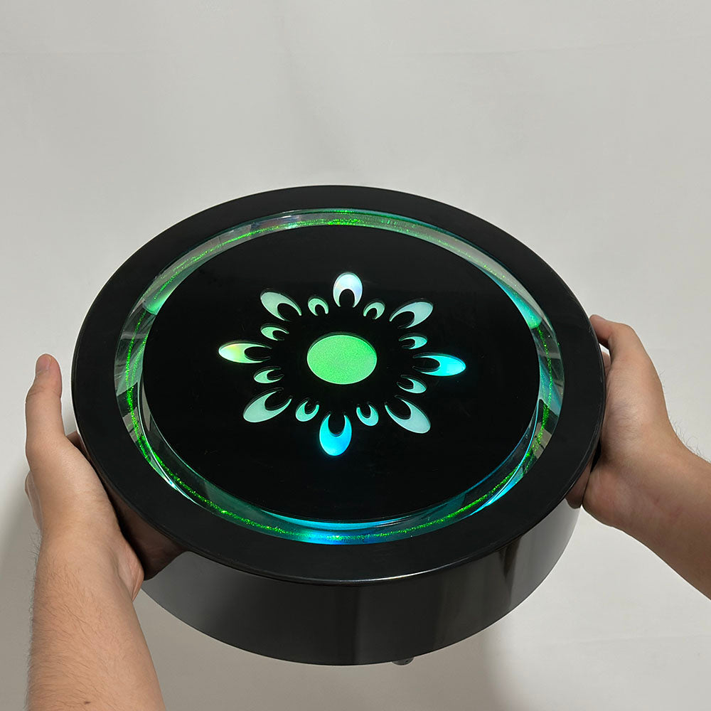 Black Hookah Led Laser Base