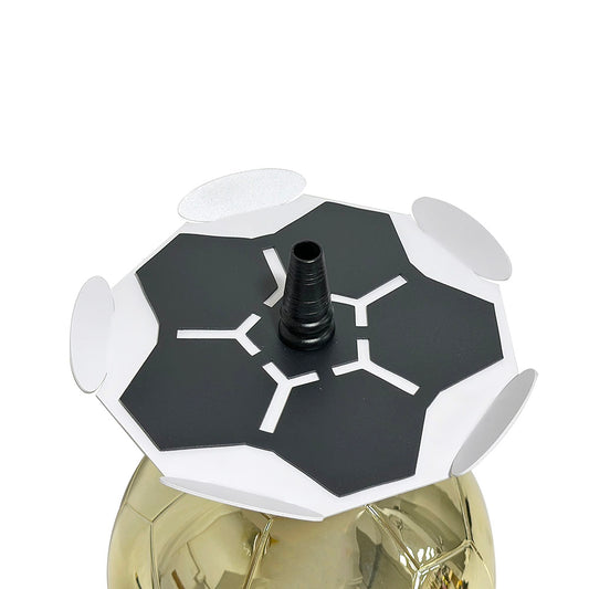 Gold Portable Football Hookah---FB2