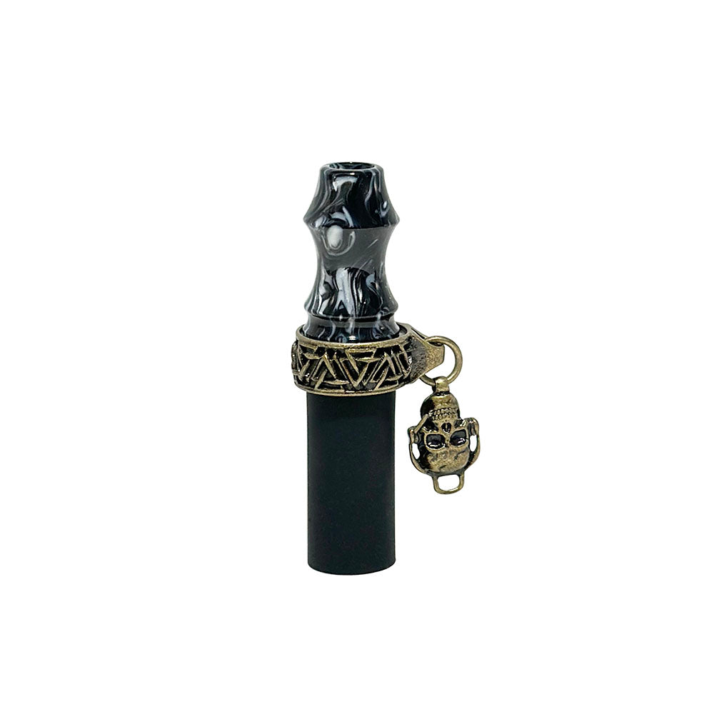 Resin Silicone Hookah Mouthpiece With Bead Lanyard