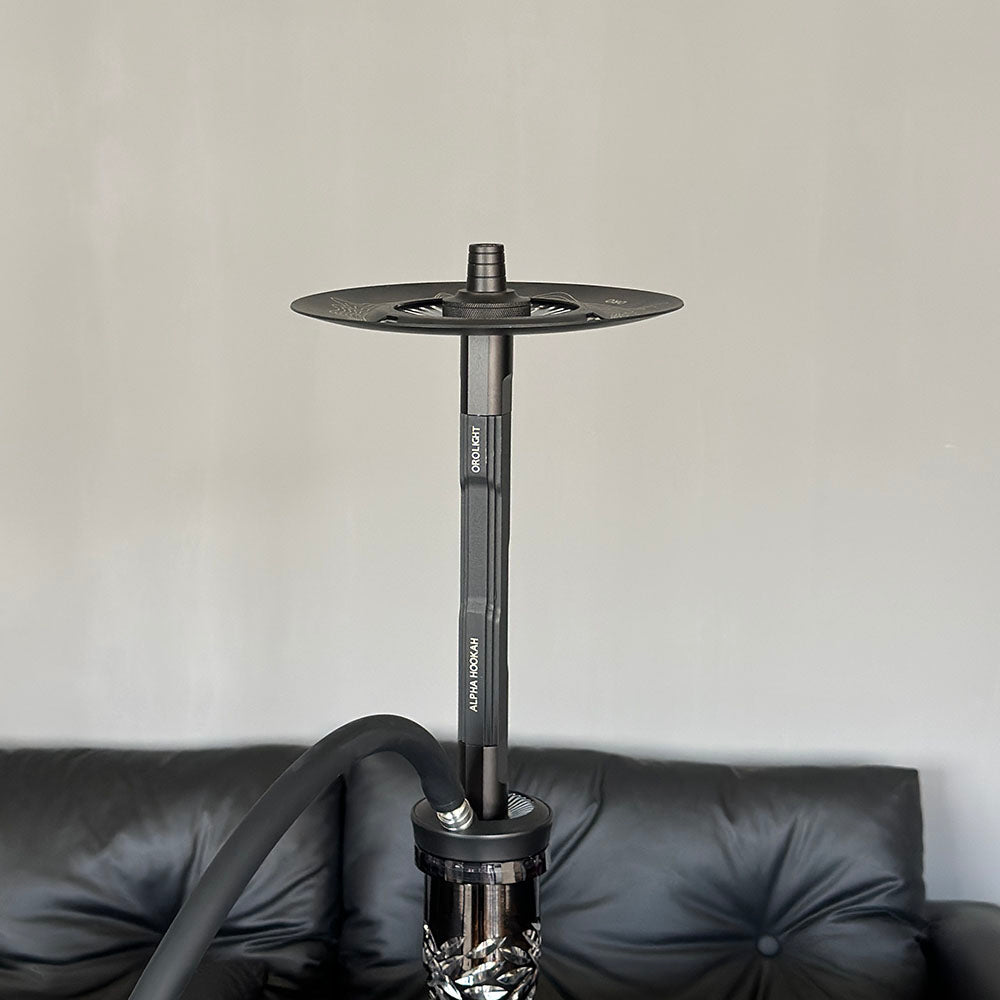 Black Alpha Hookah ORO Shisha Set