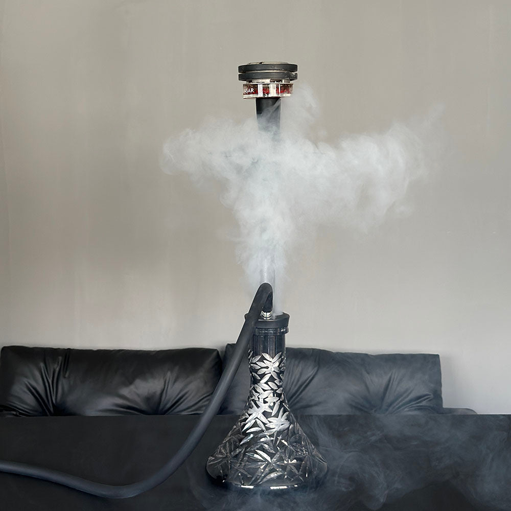 Black Alpha Hookah ORO Shisha Set