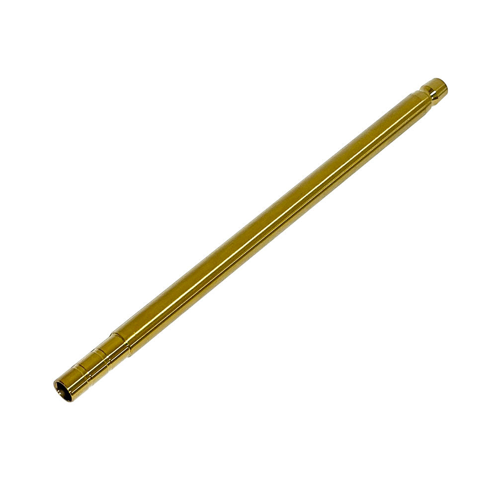 43CM Cylindrical Gold Stainless Steel Hookah Set