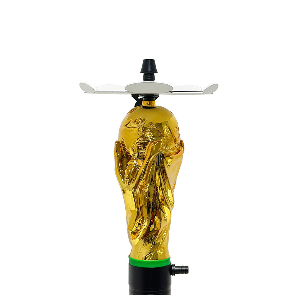 Gold Football World Cup Hookah Set