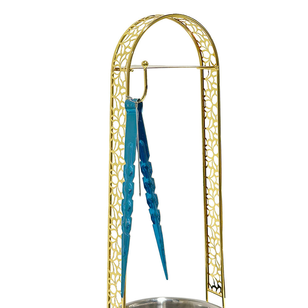 Gold Hookah Charcoal Basket