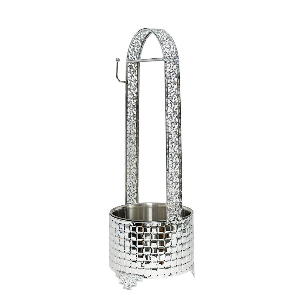 Patterned Border Hookah Charcoal Basket