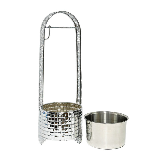Patterned Border Hookah Charcoal Basket