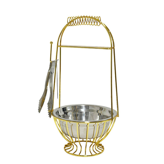 Gold Hookah Charcoal Basket