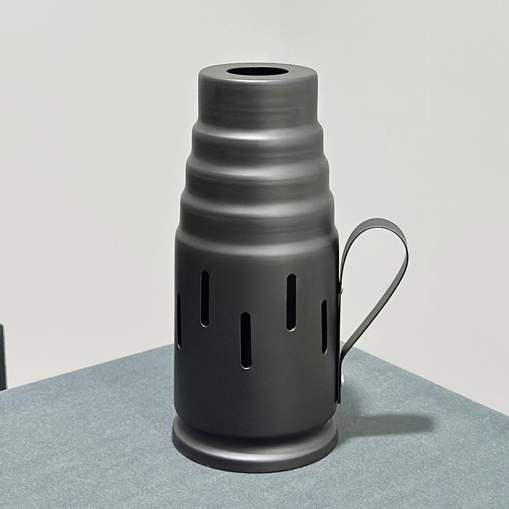 Black Hookah Wind Cover With Handle