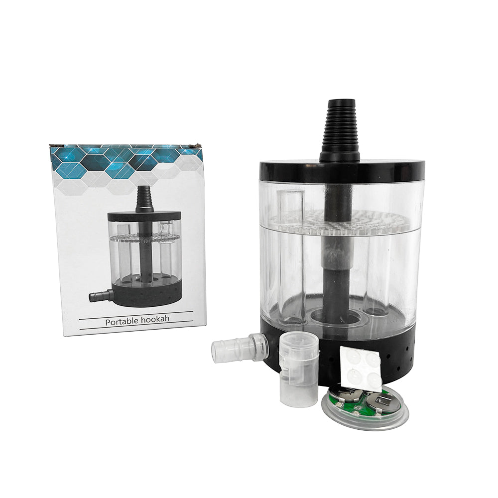 Acrylic Hookah Set with Voice Control LED Light