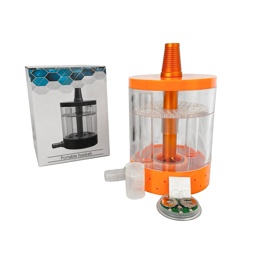 Acrylic Hookah Set with Voice Control LED Light