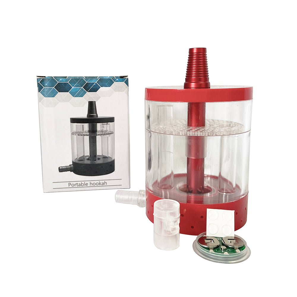 Acrylic Hookah Set with Voice Control LED Light