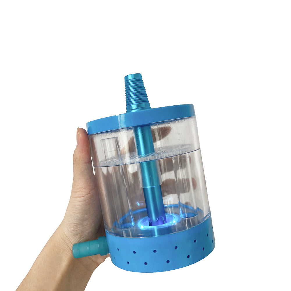 Acrylic Hookah Set with Voice Control LED Light