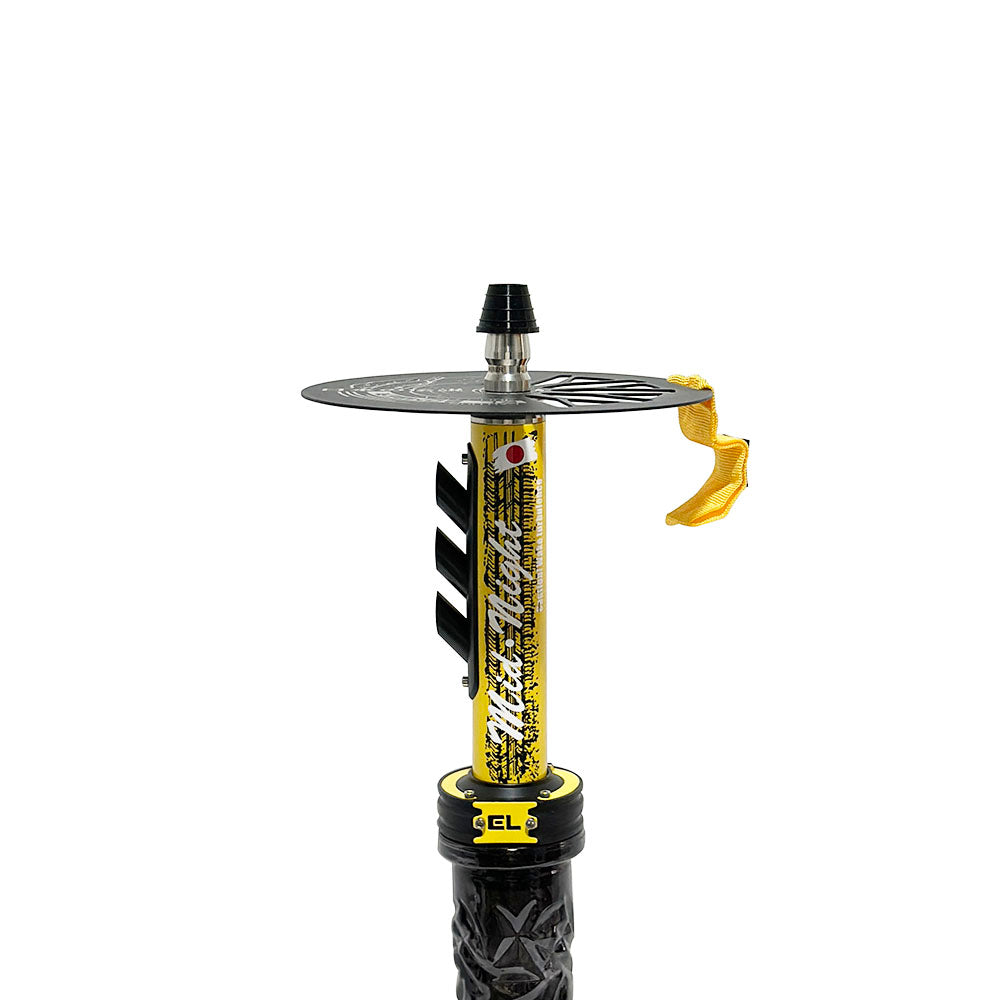 Yellow El Bomber Midnight Hookah