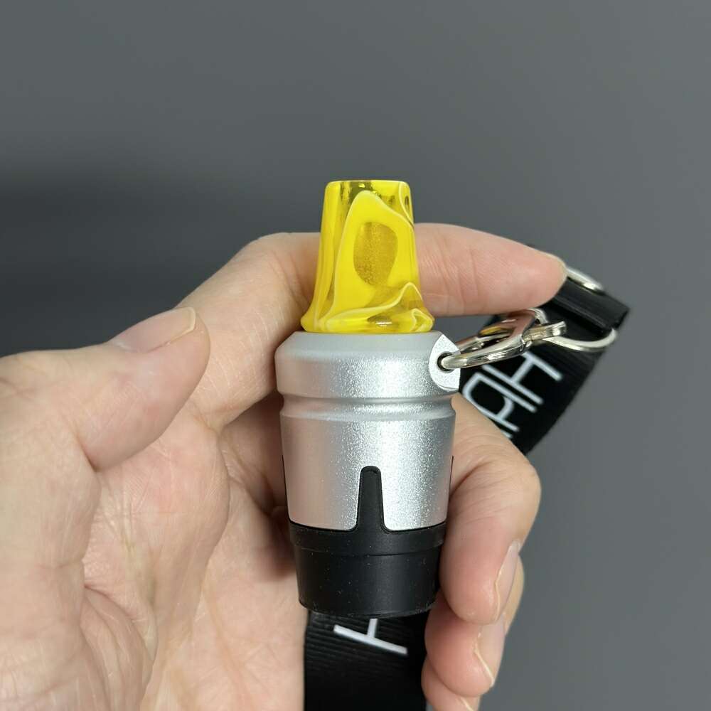 Aluminum Resin Hookah Mouthpiece With Hang Rope