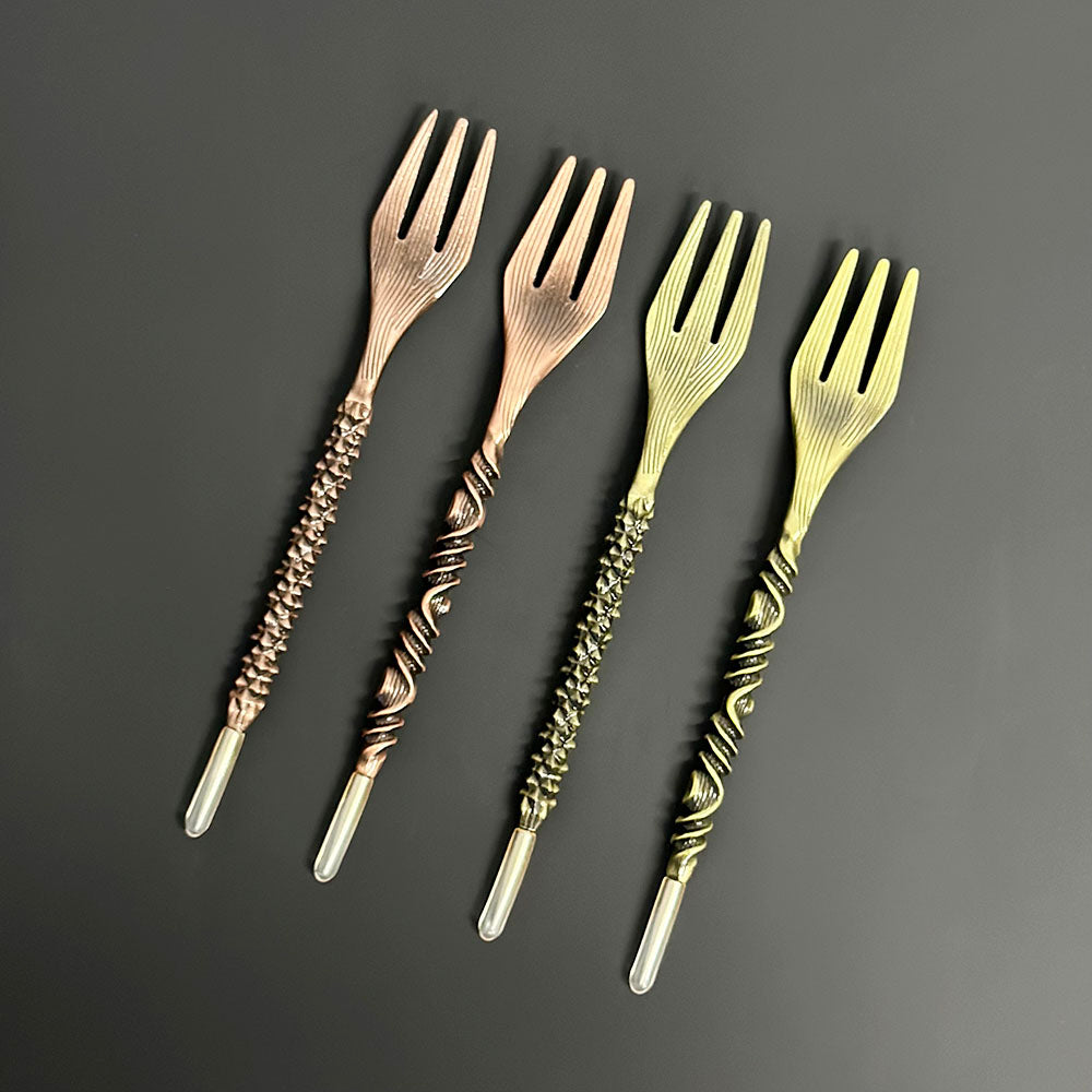 Retro Hookah Fork and Puncher