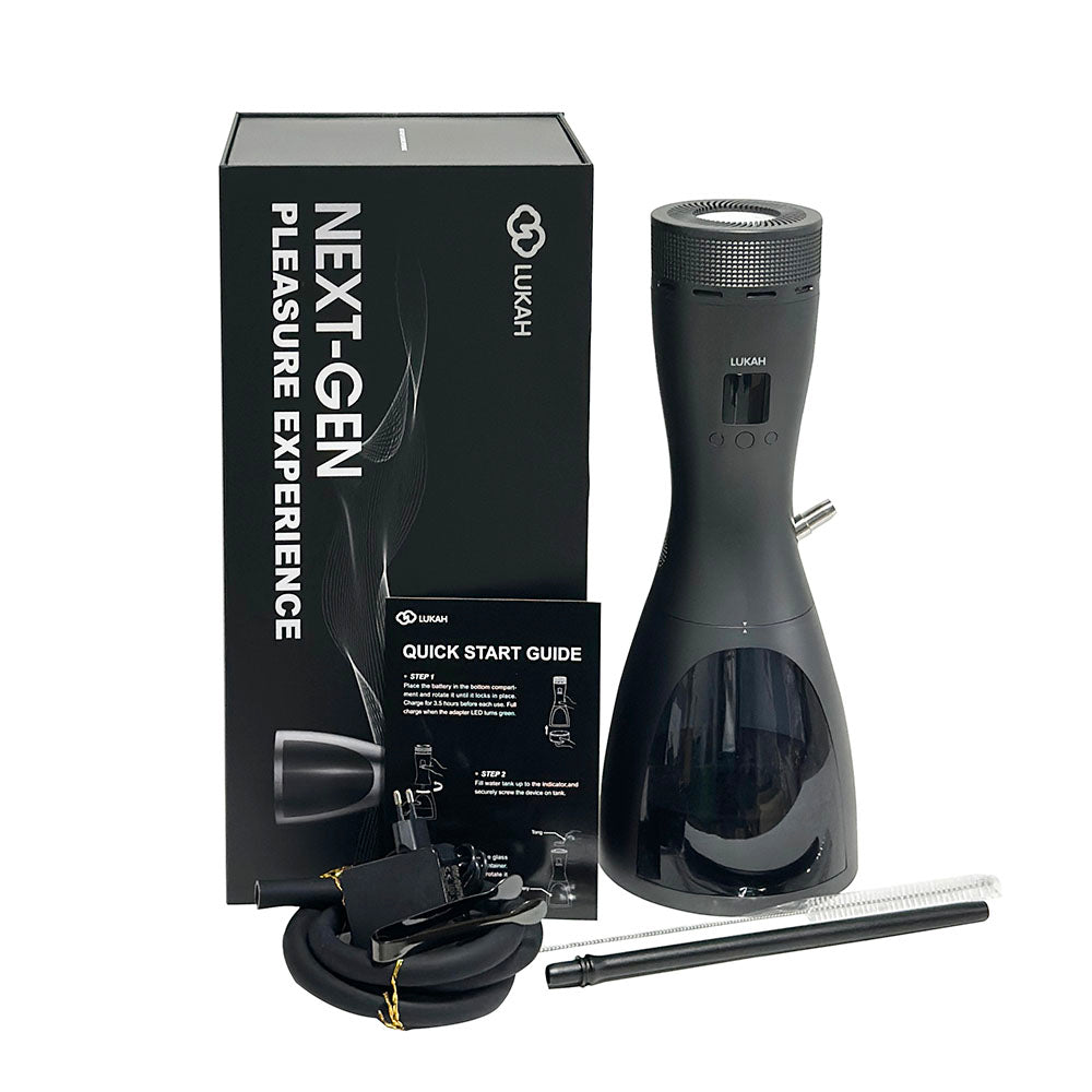 Black Electronic LUKAH Hookah
