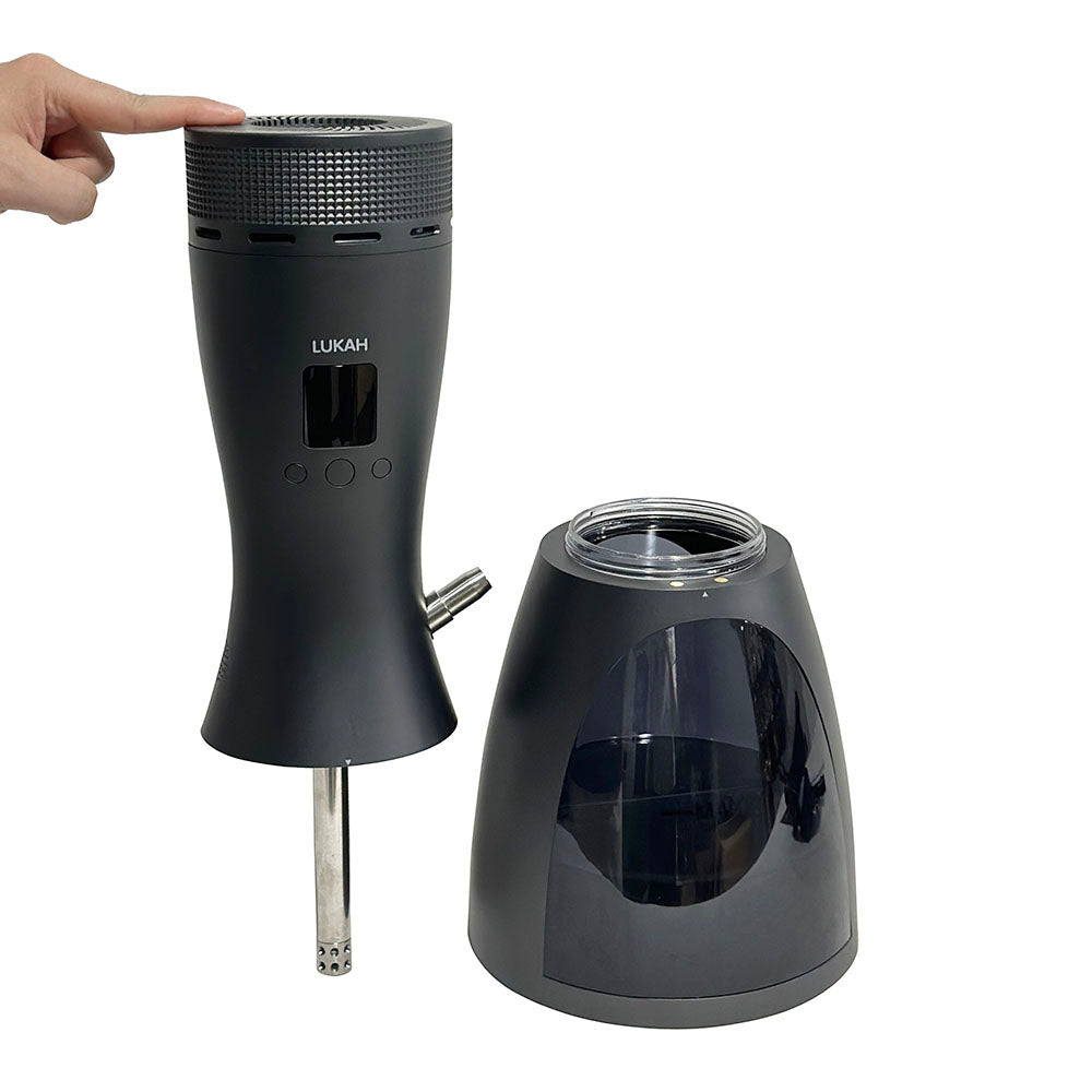 Black Electronic LUKAH Hookah