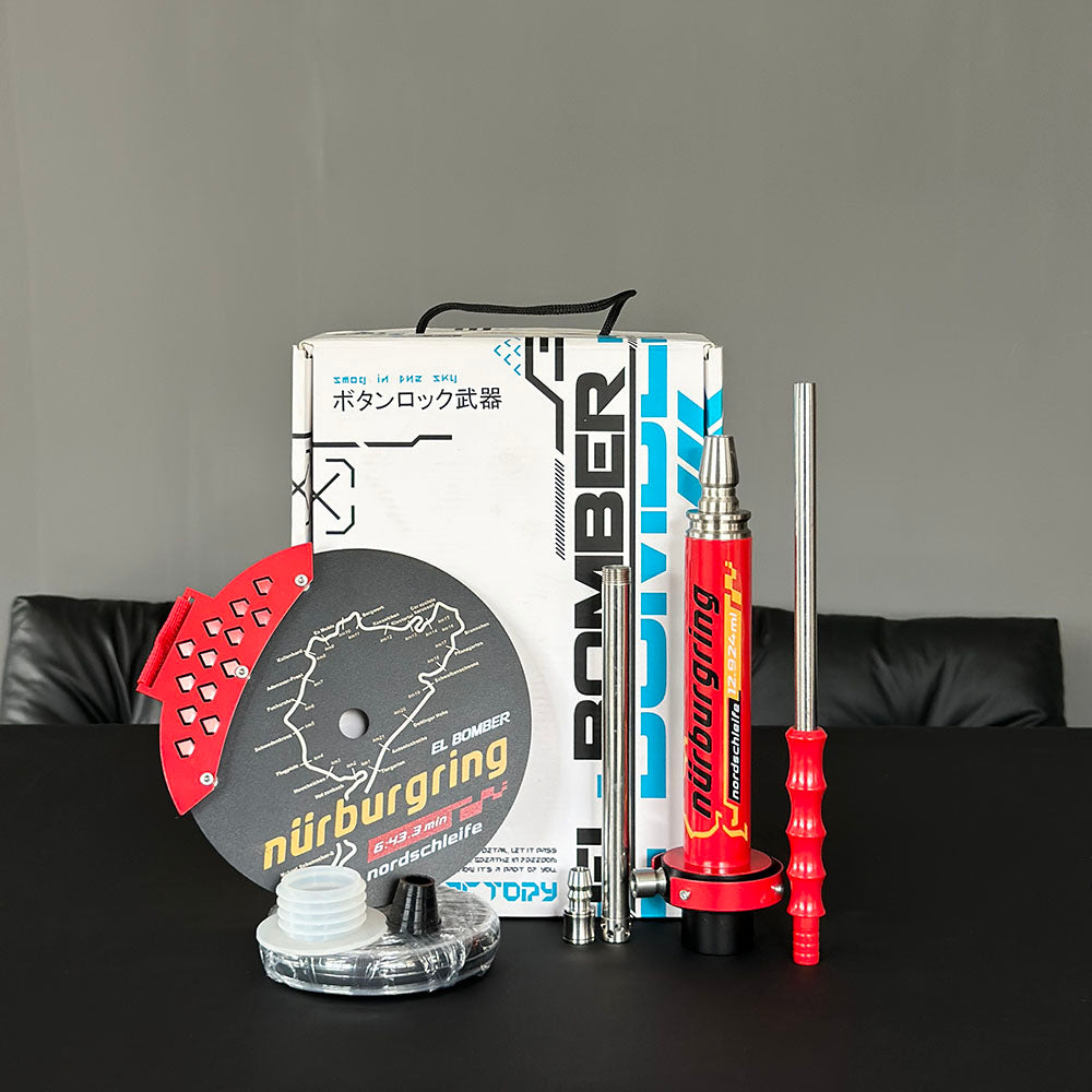 Gift Box El Bomber Nurburgring Aluminum Hookah