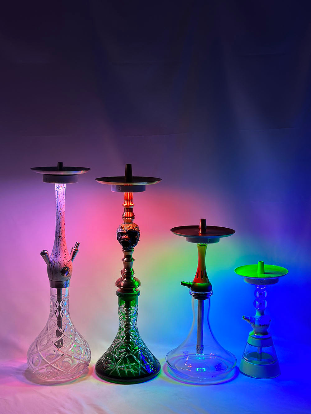 Small Circle ANNEAU LED Hookah Light