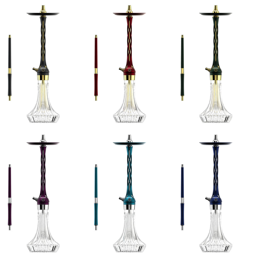 Aluminum Alloy Blade M2 Hookah Set
