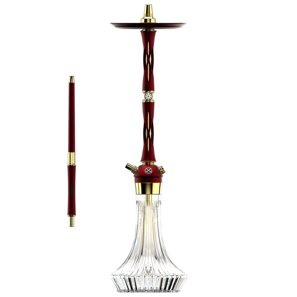 Aluminum Alloy Blade Hookah LE 2 Hookah Set
