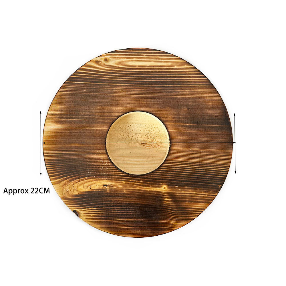 Wooden Hookah Light Stand Base
