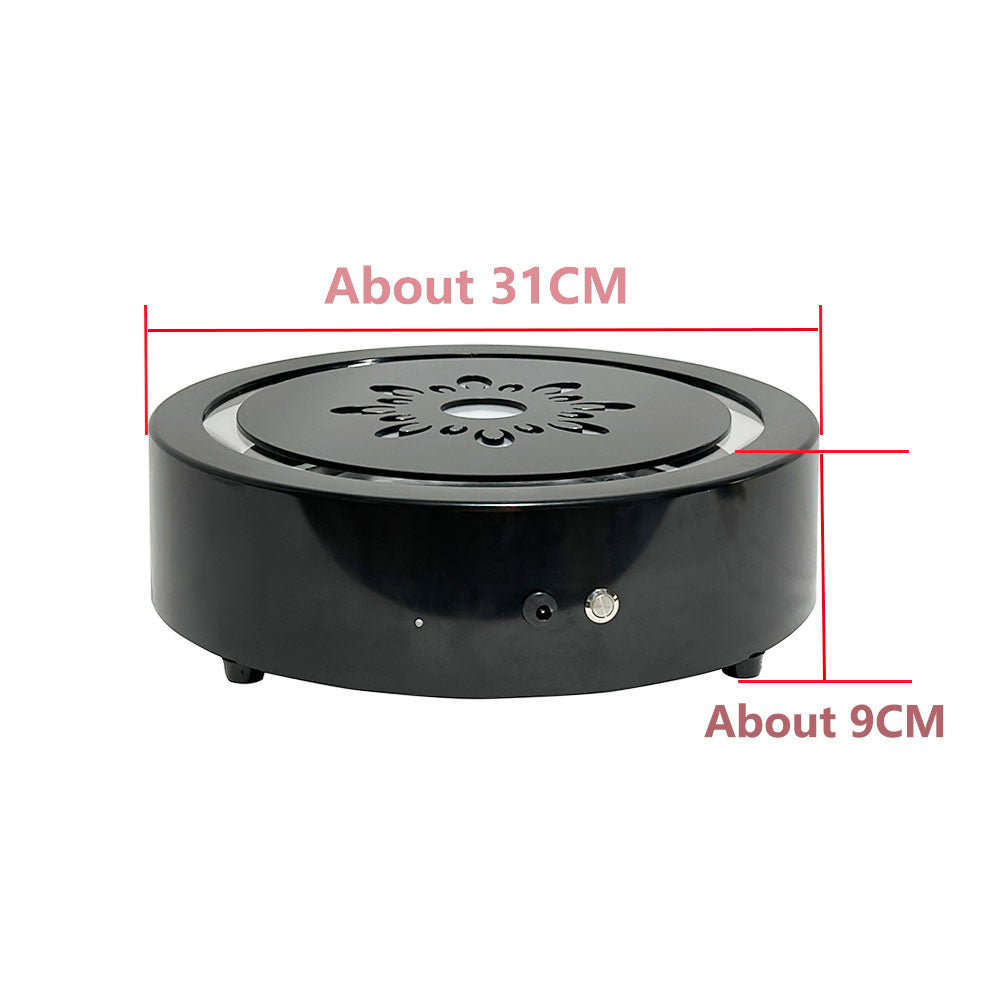 Black Hookah Led Laser Base