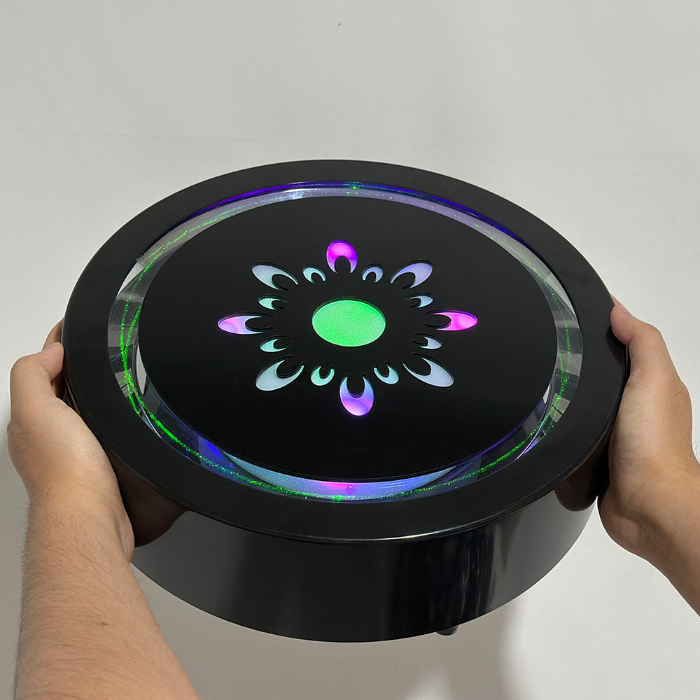 Black Hookah Led Laser Base