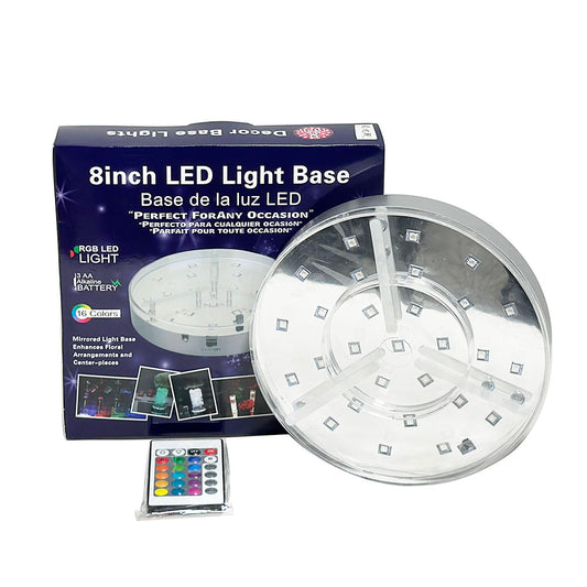 8Inch Hookah Led Light Base