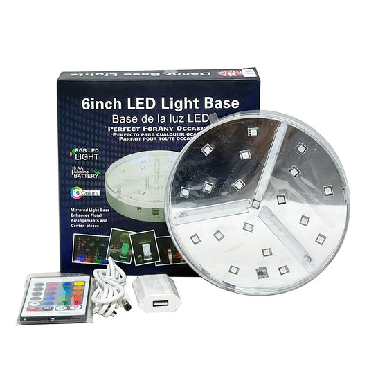 6Inch Hookah Led Light Base