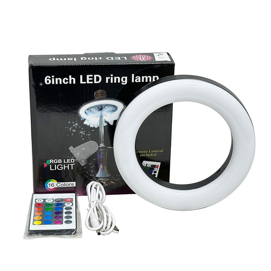 6Inch Sticker Hookah Led Ring Lamp