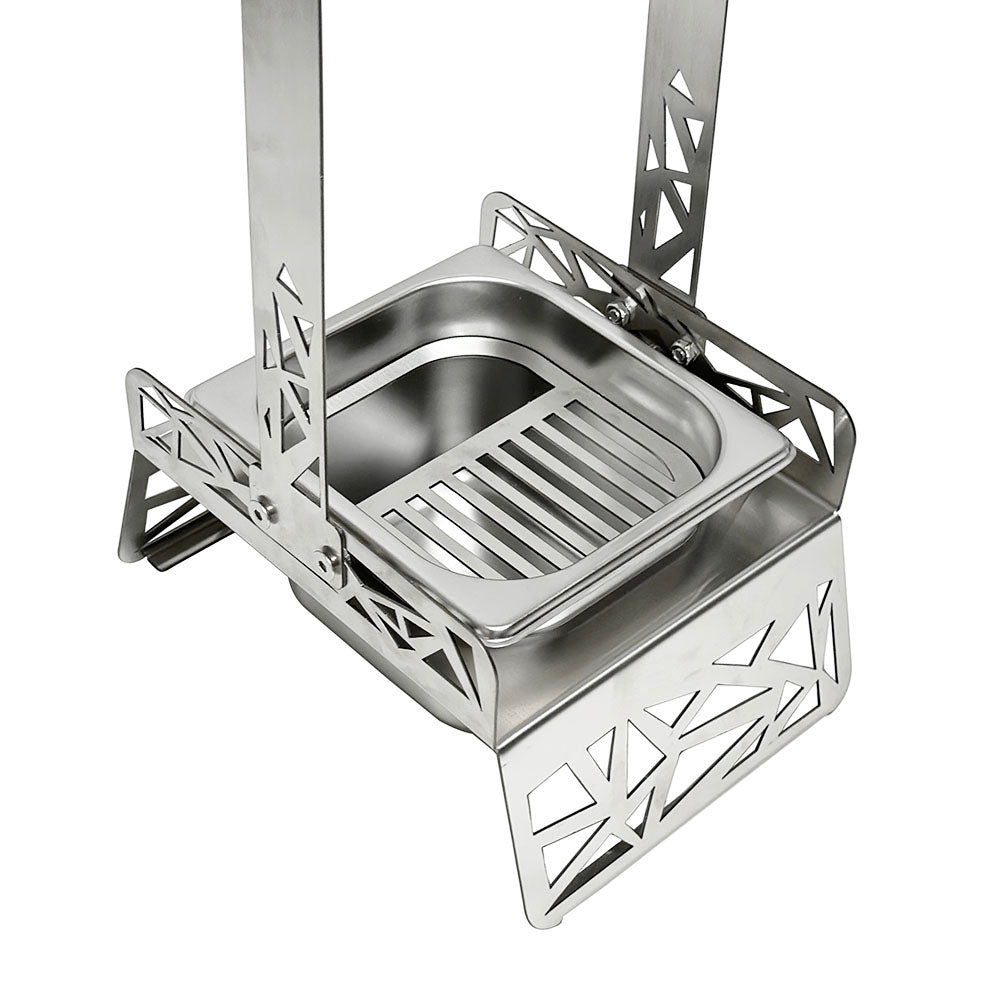 Silver Stainless Steel Hookah Charcoal Basket