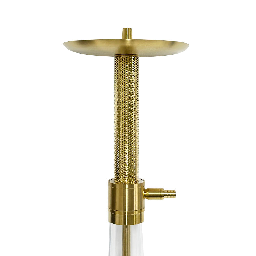 Gift Box 79CM Gold Stainless Steel Large Hookah Shisha Set