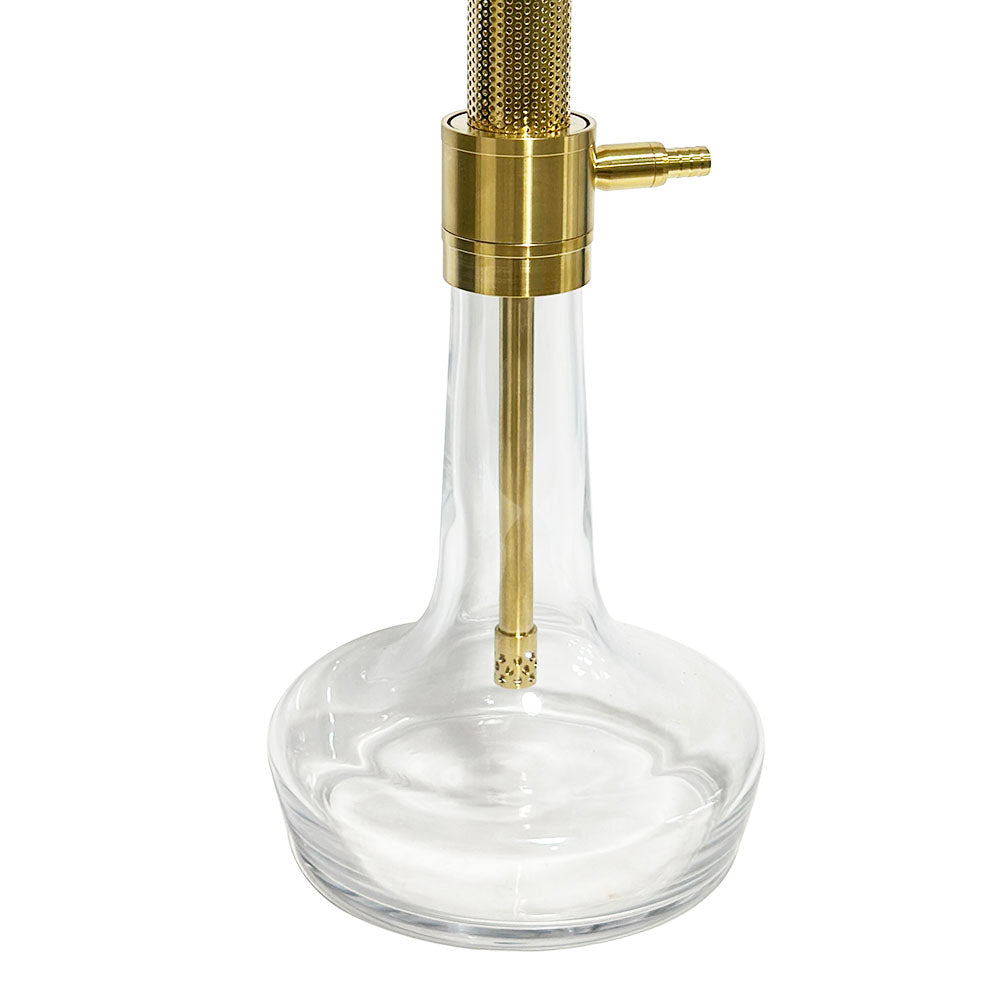 Gift Box 79CM Gold Stainless Steel Large Hookah Shisha Set
