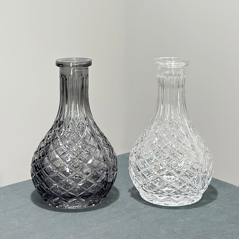 Mesh Shape Hookah Glass Bottle--1011