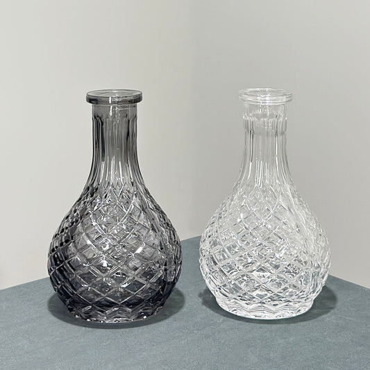 Mesh Shape Hookah Glass Bottle--1011
