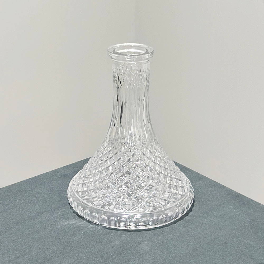 Small Mesh Glass Hookah Bottle--12