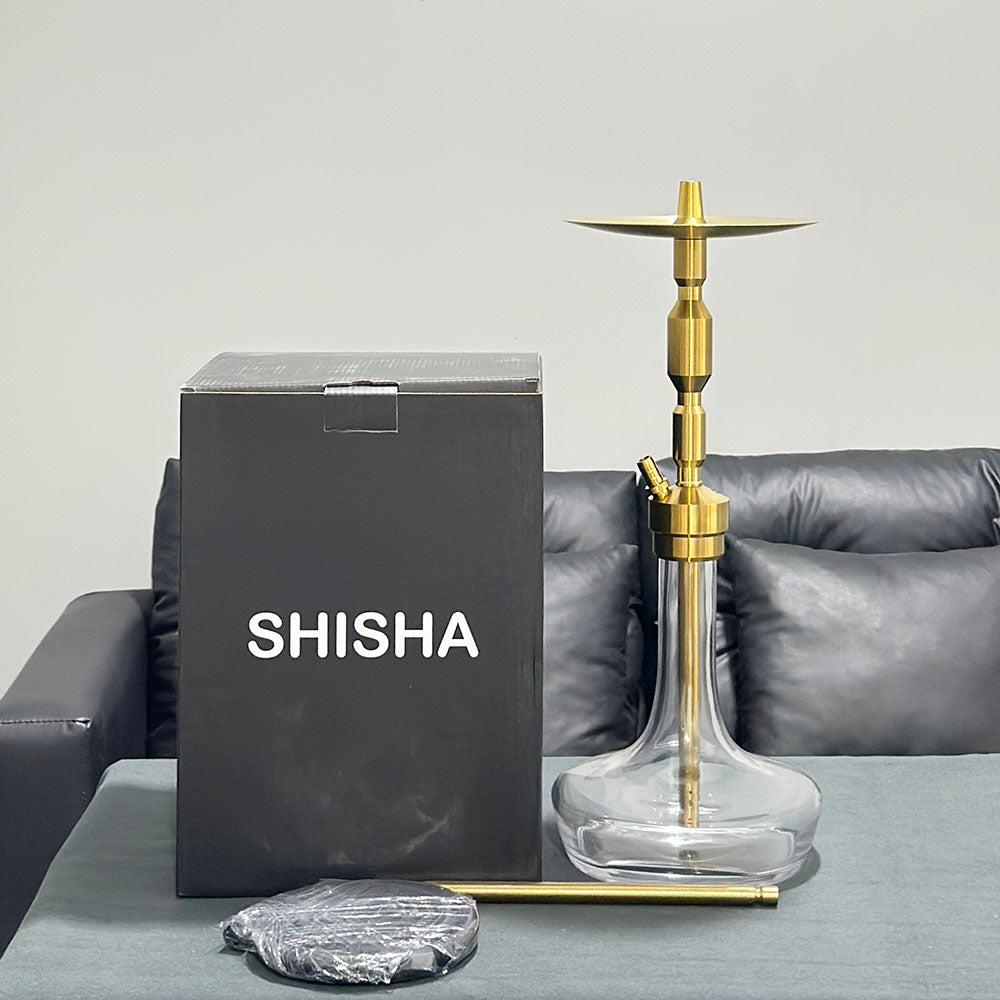 Gold MIG MINIME V2 Stainless Steel Shisha