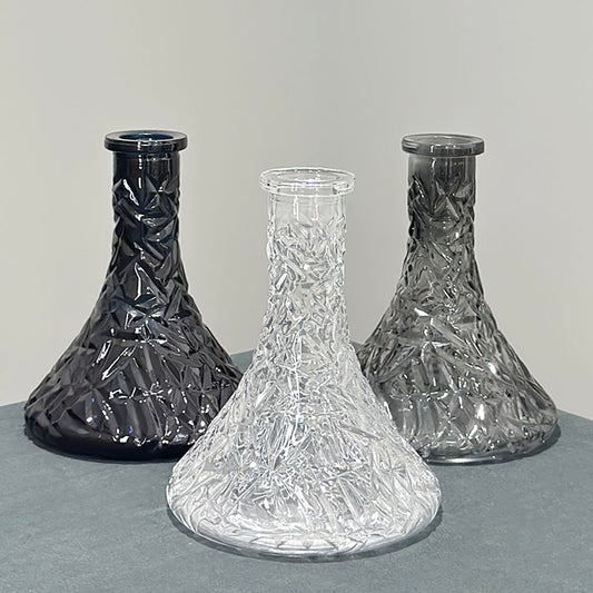 Russian Crystal Glass Hookah Bottle--070809