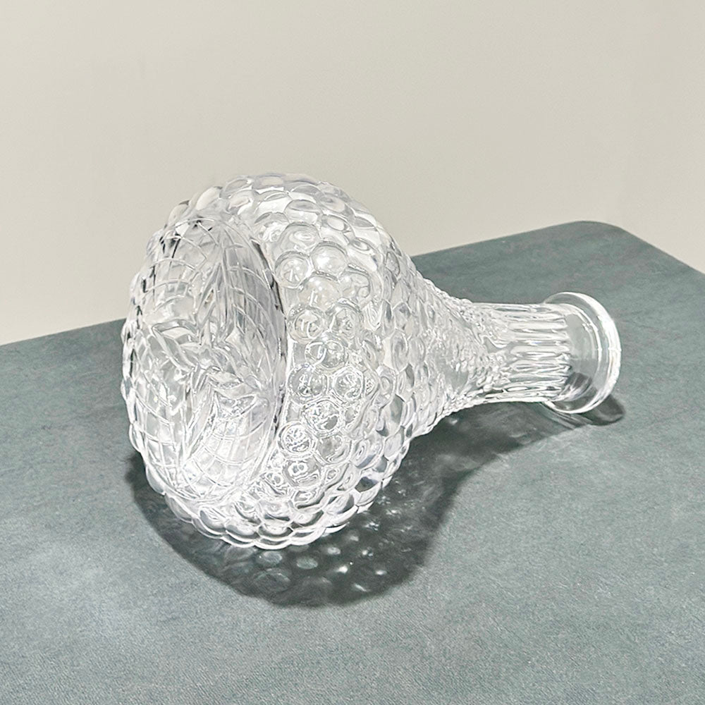 Polygonal Pattern Glass Hookah Bottle--1314