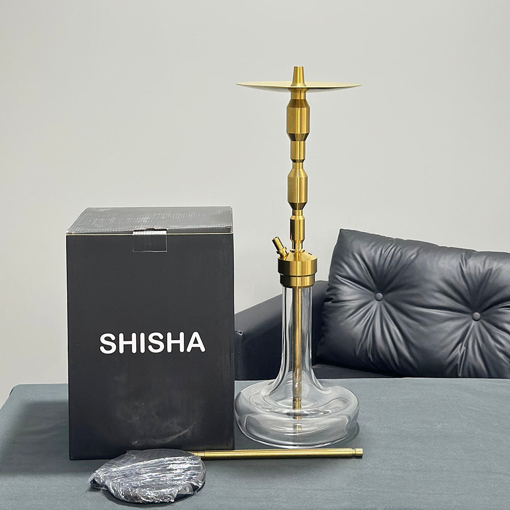 Gold MIG MINIME V2 Stainless Steel Shisha