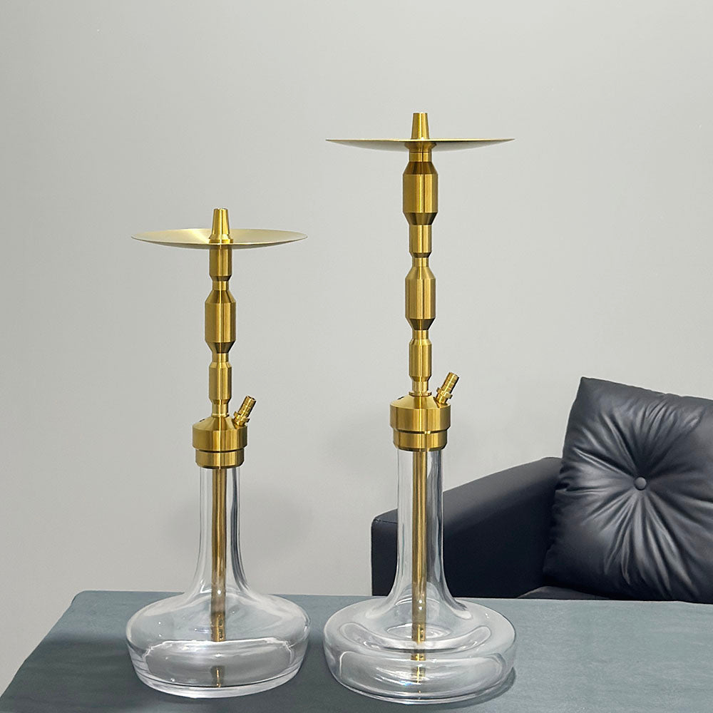 Gold MIG MINIME V2 Stainless Steel Shisha