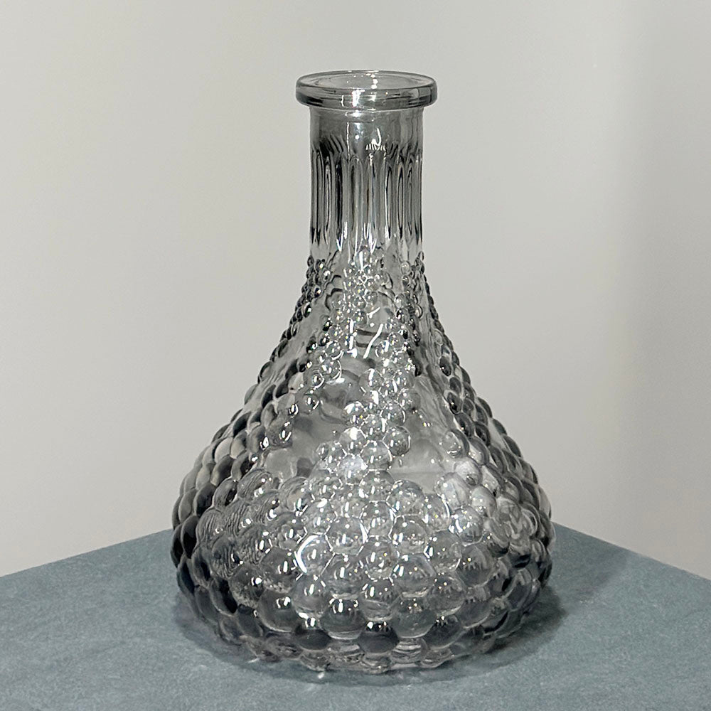 Polygonal Pattern Glass Hookah Bottle--1314