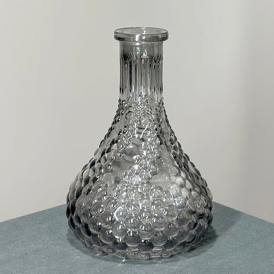 Polygonal Pattern Glass Hookah Bottle--1314