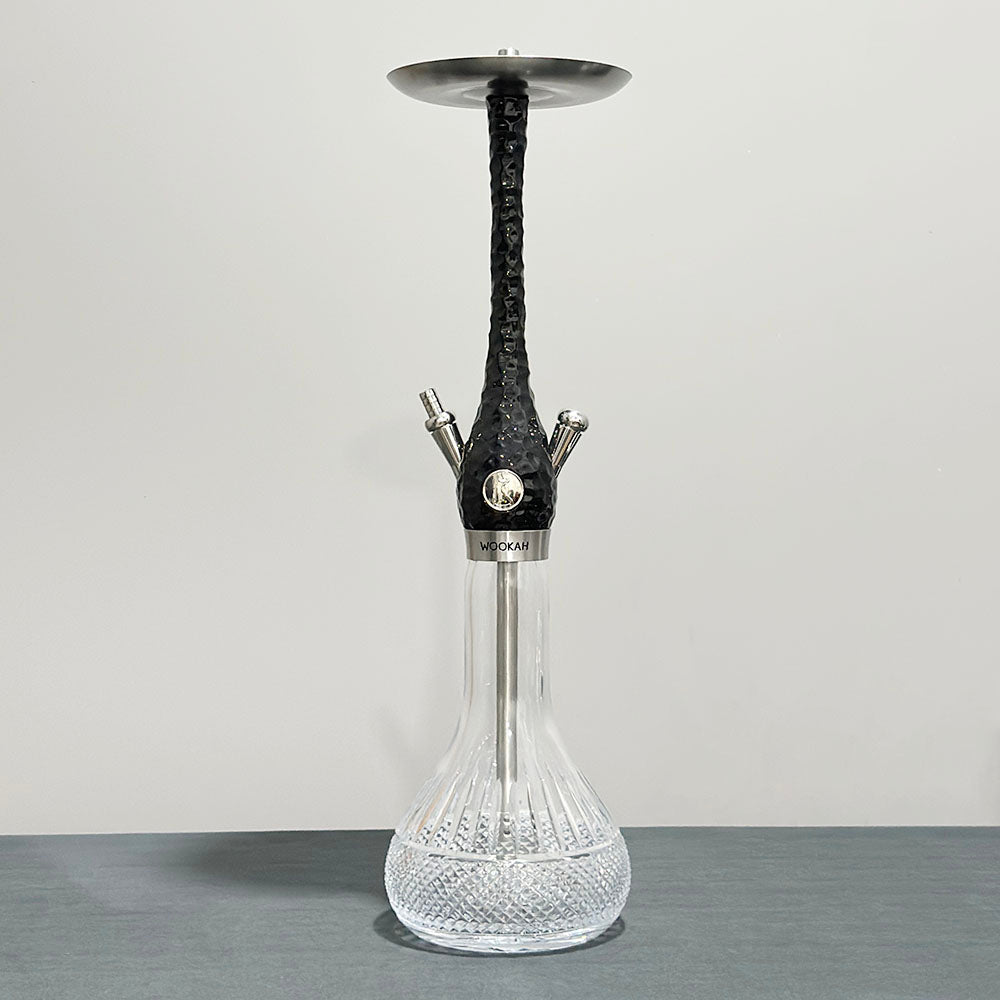 Carved Black Wookah---WK