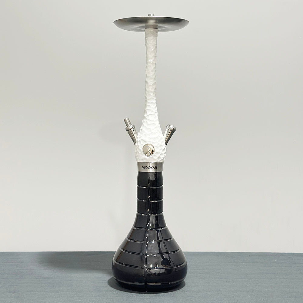 Carved White Wookah---WK