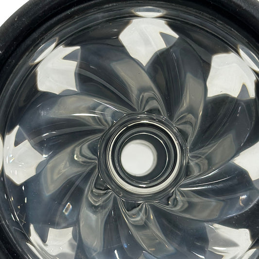 Eight Rotation Glass Silicone Shisha Bowl